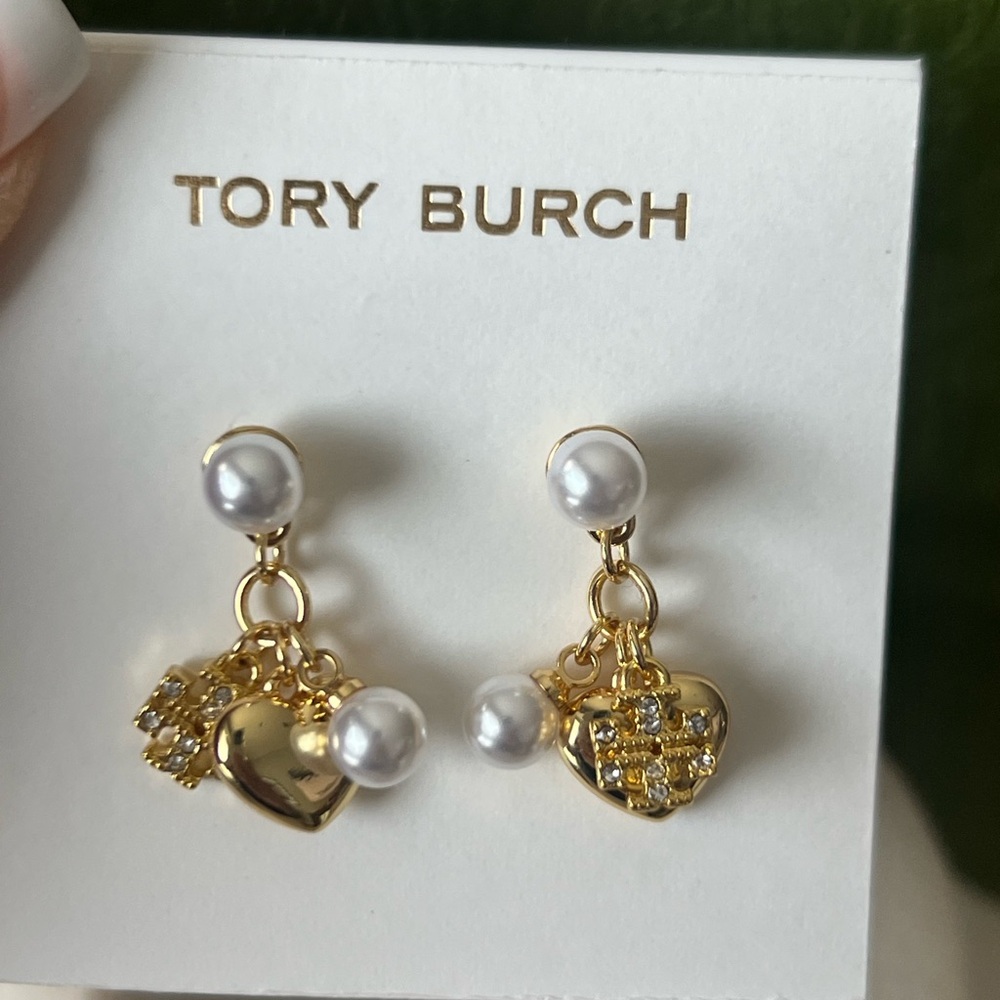 Tory Burch Kira Charm Earrings